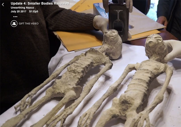 Update 4 zur Kontroverse um Nazca-Mumien : Gaia präsentiert weitere Körper