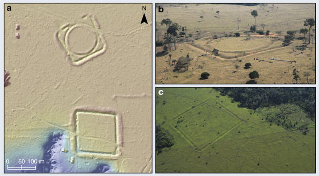 Neuentdeckte Erdwerke und Geoglyphen zeigen: Amazonas war auch abseits der Flüsse vor Columbus besiedelt