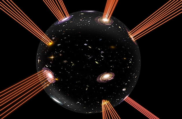 Neues String-Theorie-Modell zeichnet Universum als eine sich ausdehnende Blase
