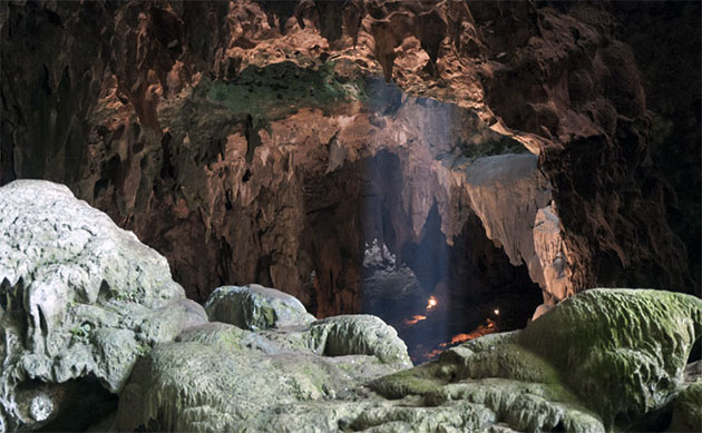 Blick in die Callao-Höhle auf der philippinischen Insel Luzon. Copyright: Callao Cave Archaeology Project