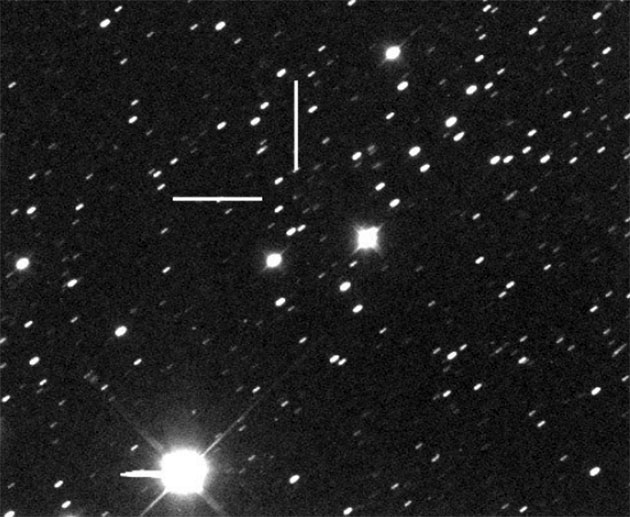 Teleskopaufnahme des Objekts „C/2019 Q4 (Borisov)“ vom 8. September 2019. Copyright: @katsumi_comet (via Twitter)