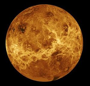 Die Venus. Copyright: NASA/JPL-Caltech