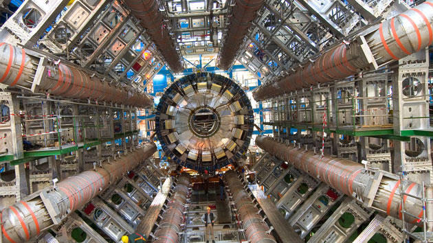 Symbolbild: Blick in den LHC-Teilchenbeschleuniger am Kernforschungszentrum CERN nahe Genf Copyright: CERN / cern.ch