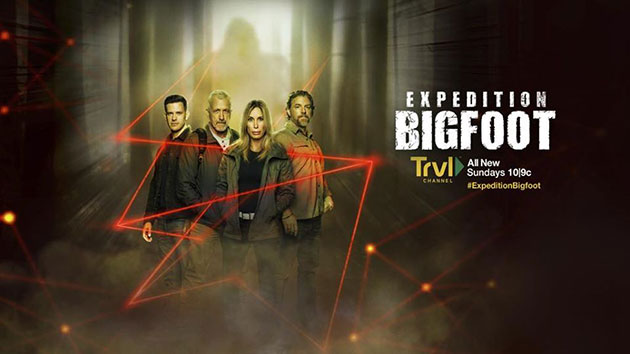 Das Plakat zur TV-Dokureihe “Expedition Bigfoot”. Copyright: Travel Channel
