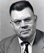 Edward Condon, Vorsitzender des Condon-Komitees an der University of Colorado.