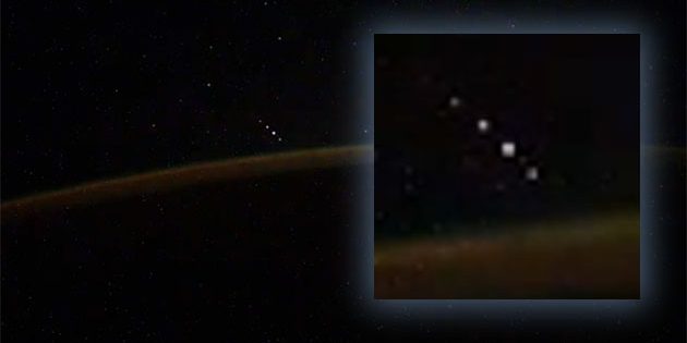 Standbild aus dem ursprünglichen Video des Kosmonauten Ivan Vagner. Copyright: I.Vagner /ROSCOSMOS