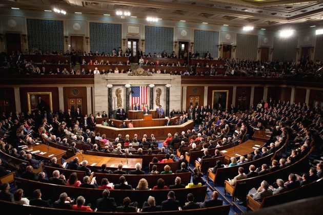 Symbolbild: Blick in den Plenarsaal des US-Repräsentantenhauses Copyright: whitehouse.gov (Gemeinfrei)