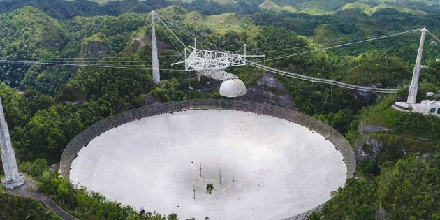Das Radioteleskop von Arecibo. Copyright: ucf.edu
