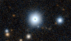 Laut Cabalero ist der Stern „2MASS 19281982-2640123“ der wahrscheinlichste Kandidat in der Himmelsregion, aus der das WOW-Signal stammte. Copyright/Quelle: PanSTARRS/DR1