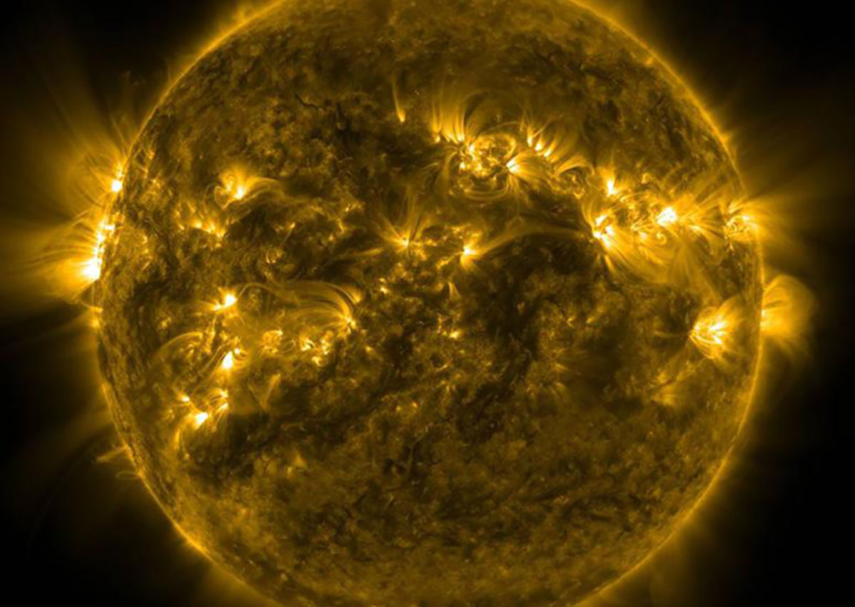 Symbolbild: Aktive Sonne Copyright: NASA