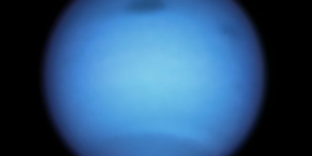 Neptun in einer Hubble-Aufnahme vom Januar 2020. Copyright: NASA, ESA, STScI, M.H. Wong (University of California, Berkeley), and L.A. Sromovsky and P.M. Fry (University of Wisconsin-Madison)