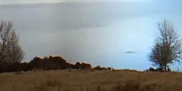 Standbild aus dem Video. Quelle: Loch Ness Webcam / lochness.co.uk