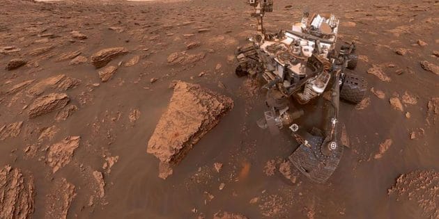Symbolbild: Selfie des Mars-Rovers „Curiosity“. Copyright: NASA/JPL-Caltech/MSSS