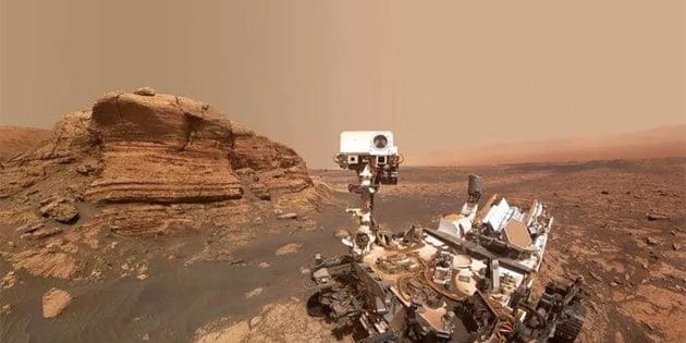 Symbolbild: Selfie des Mars-Rovers „Curiosity“. Copyright: NASA/JPL-Caltech/MSSS