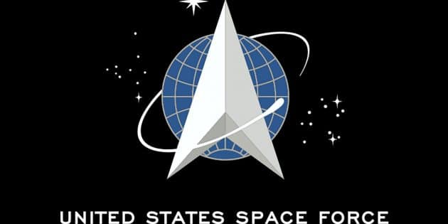 Die Flagge der 2018 gegründeten United States Space Force Copyright: Gemeinfrei