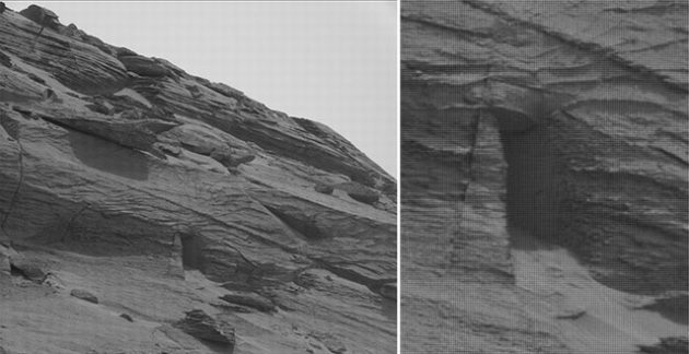 Ist das „Mars-Tor“ doch eine Laune der Natur?