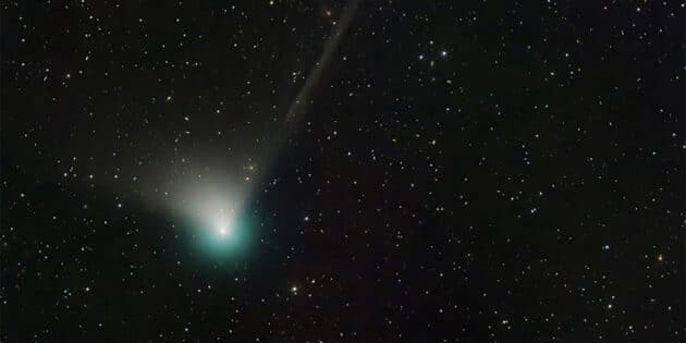 Der Komet “C/2022 E3 (ZTF)” am 19. Dezember 2022 Copyright: NASA/Dan Bartlett
