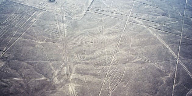 Eines der berühmtesten Bodenbilder von Nazca. Copyright: Herb/Tofal für grenzwissenschaft-aktuell.de