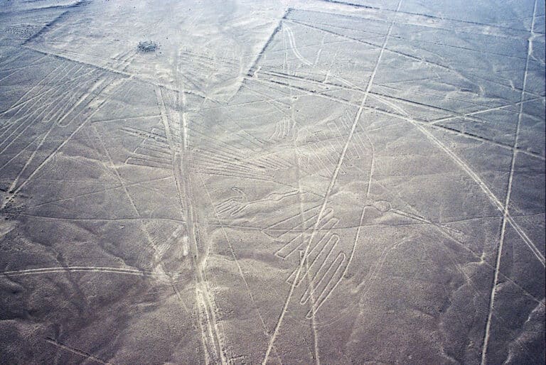 Eines der berühmtesten Bodenbilder von Nazca. Copyright: Herb/Tofal für grenzwissenschaft-aktuell.de