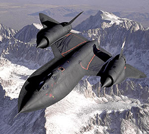 Die Lockheed USAF SR-71 Blackbird im Einsatz.Copyright: Gemeinfrei/USAF