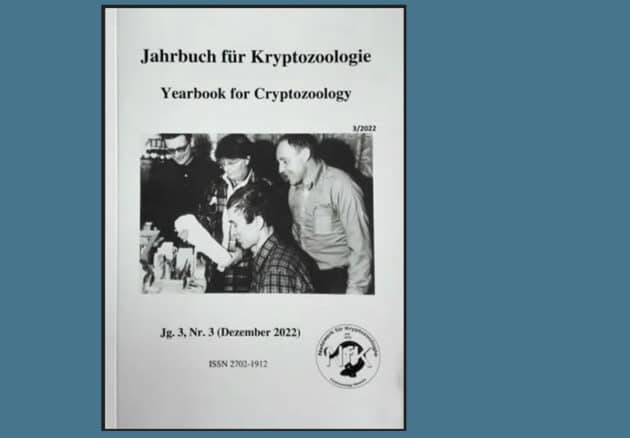 Titel des dritten Jahrgangsbandes des „Jahrbuchs für Kryptozoologie“Copyright: Netzwerk für Kryptozoologie