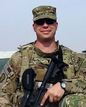David Grusch in Afghanistan, 2013. Copyright © D. Grusch. Image may not be reproduced or circulated without permission of the authors).