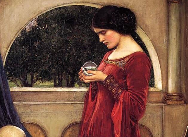 Symbolbild: „The Crystal Ball“, Gemälde von John William Waterhouse (1902).Copyright: Gemeinfrei