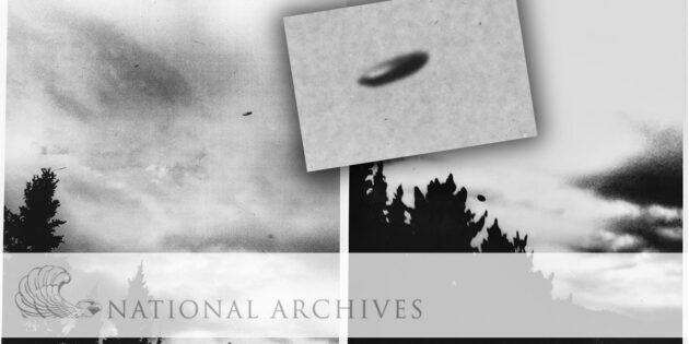 Fotoserie aus der „Scientific Study of UFOs“ der US Air Force (Condon Report), 1969. Copyright: USAF/US National Archive