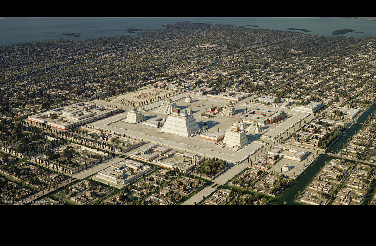 Digitales Großprojekt rekonstruiert AztekenHauptstadt Tenochtitlán