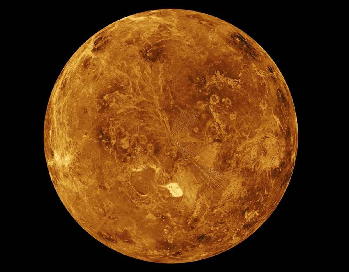Blick auf den Planeten Venus Copyright: NASA/JPL