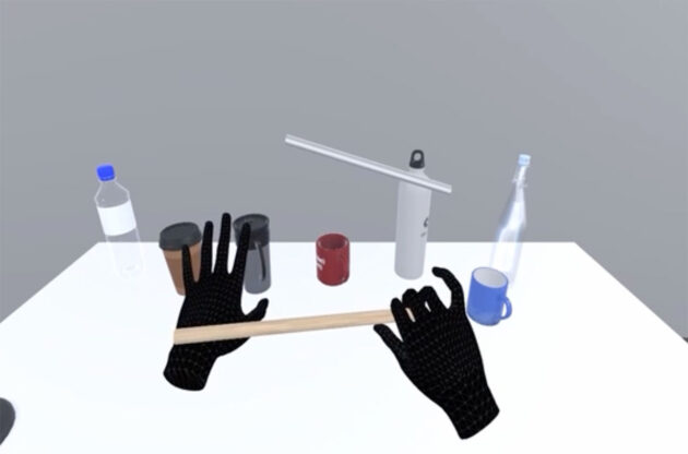Standbild aus der in der Studie genutzten VR-Simulation.Copyright/Quelle: Ruhr-Universität Bochum