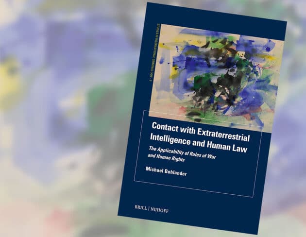 Titelabbildung: „Contact with Extraterrestrial Intelligence and Human Law“.Copyright: Brill Nijhoff, 2023