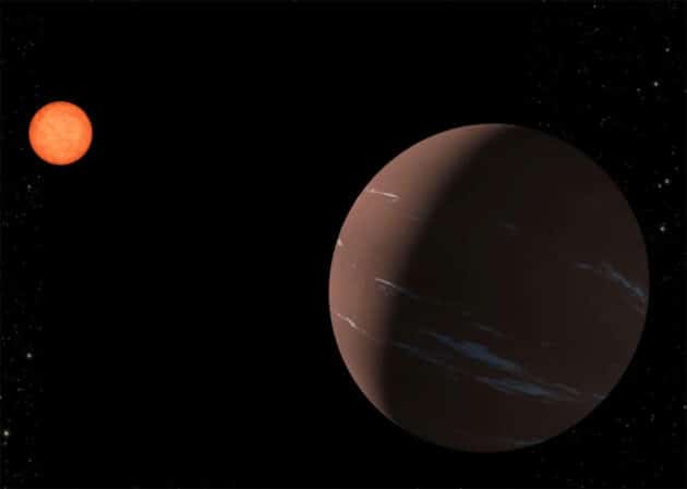 Künstlerische Darstellung der Exo-Super-Erde "TOI-751b" (Illu.).Copyright: NASA/JPL-Caltech