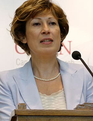 Dr. Mona Nemer Copyright: Phillip Jeffrey (via WikimediaCommons) / CC BY-SA 2.0