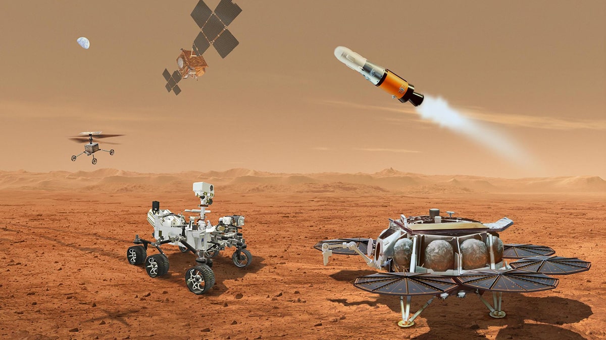 NASA sucht günstigere und schnellere Wege für Rücktransport der Bodenproben vom Mars