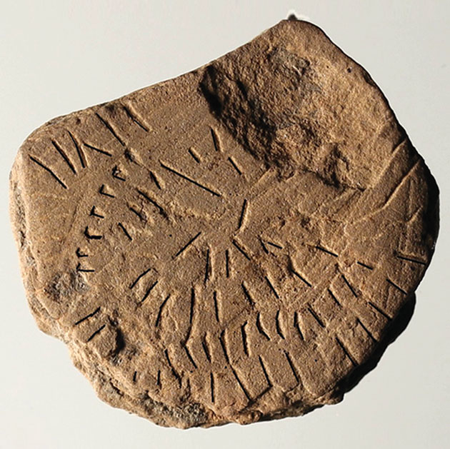 Ein weiterer Sonnenstein von Bornholm.Quelle: Iversen et al., Antiquity 2025