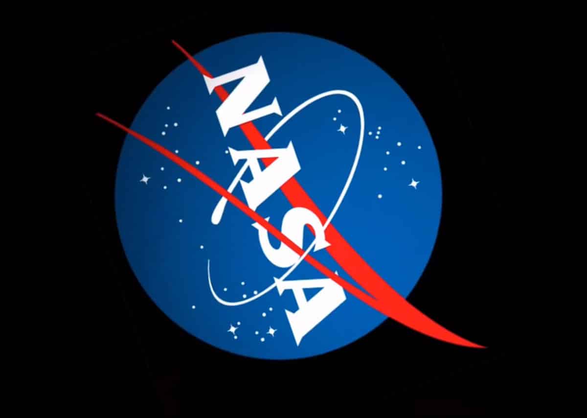 Symbolbild: Verdrehtes NASA-Logo.Copyright/Quelle: NASA