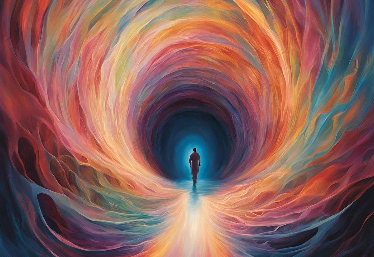 Symbolbild: Nahtoderfahrung (Illu.)Copyright: FalcoZen (https://pixabay.com/users/falcozen-43288380/) (via Pixabay.com) / Pixabay License