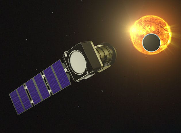 Grafische Darstellung der Pandora-Mission.Copyright: NASA