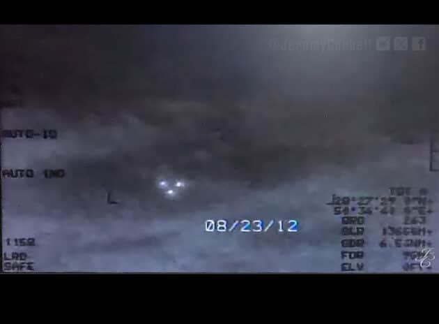 Standbild aus dem neuen Video, veröffentlicht von Corbell und Knapp Quellen: www.weaponizedpodcast.com / US Gov.